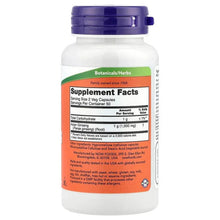 Panax ginseng supplement facts label on bottle, veggie capsules