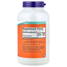 Calcium citrate powder bottle with Supplement Facts and ingredient label