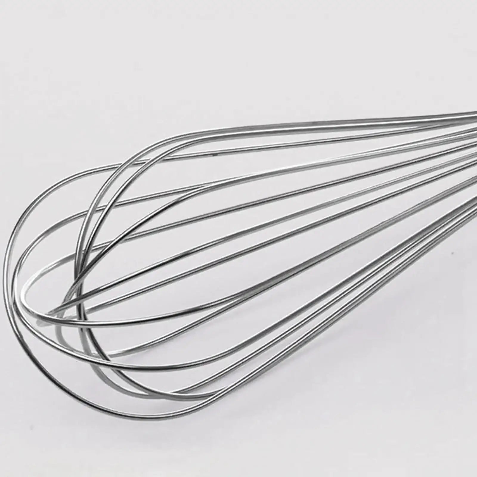 Apehuyuan 3 Pack Whisk Egg Stainless Steel Set 8"10"12" for Cooking Kitchen Strong Handles Balloon Wire Egg Beater for Stirring, Blending and Beating(Oval)