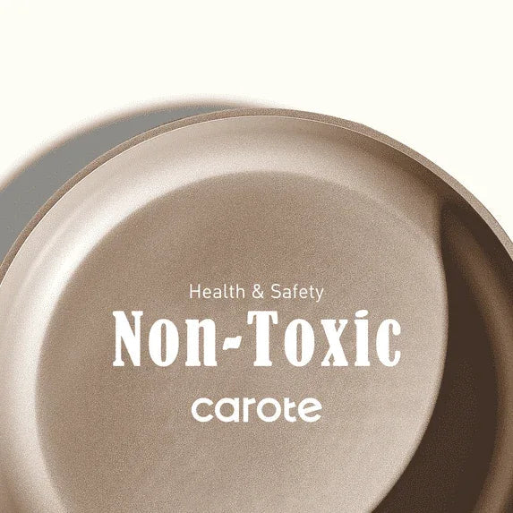 Carote 2QT & 2.5QT Nonstick Saucepan Set with Lids, Small Cooking Pot, Induction Compatible, Green