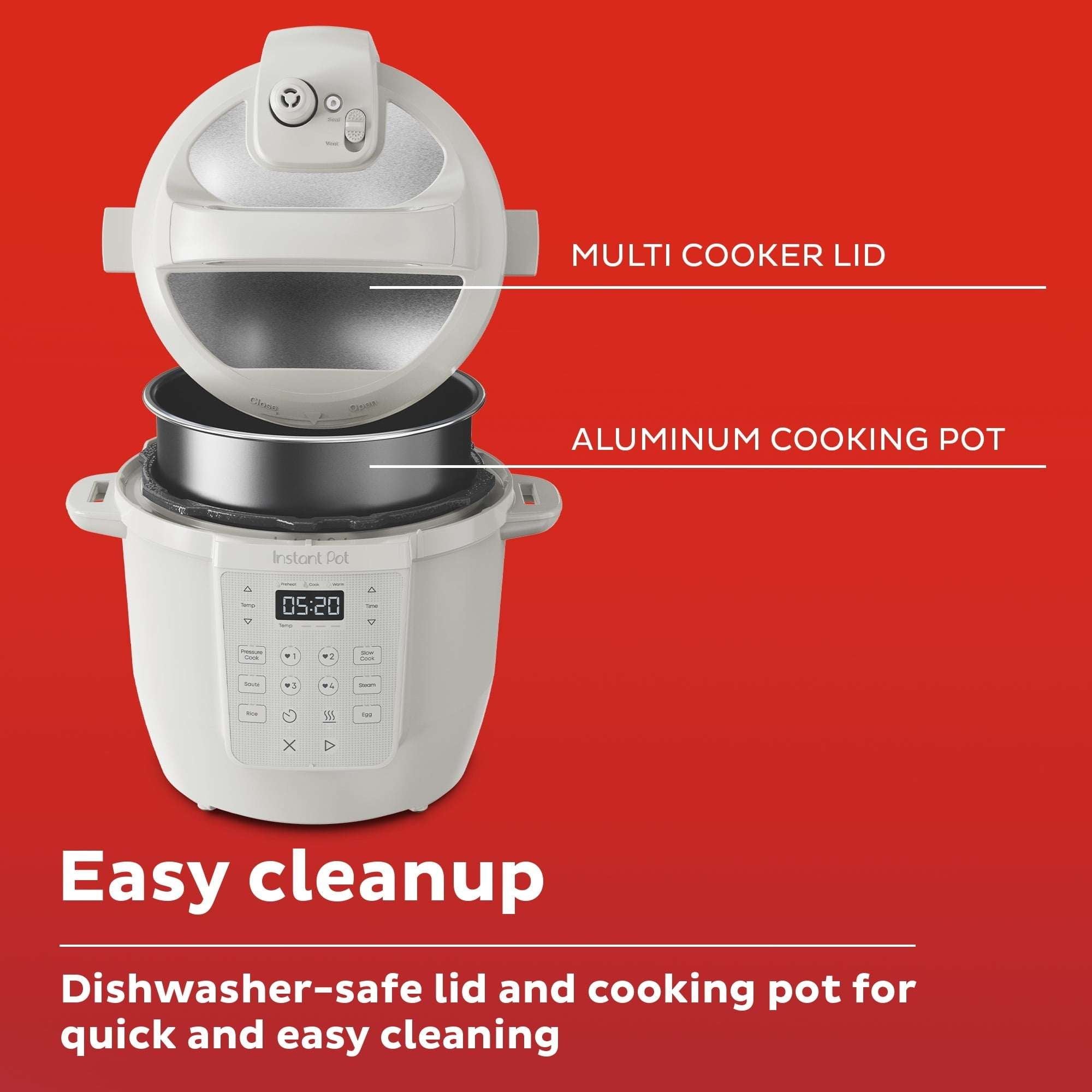 Instant Pot 6Qt RIO Chef Series 7-in-1 Multi-Cooker, Pressure Cooker, Slow Cook, & More, Sea Salt