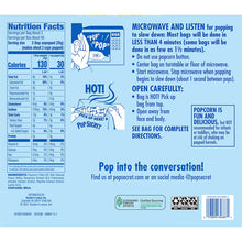 Pop Secret Movie Theater Butter Flavor Microwave Popcorn Sharing Bags, 30 pk.