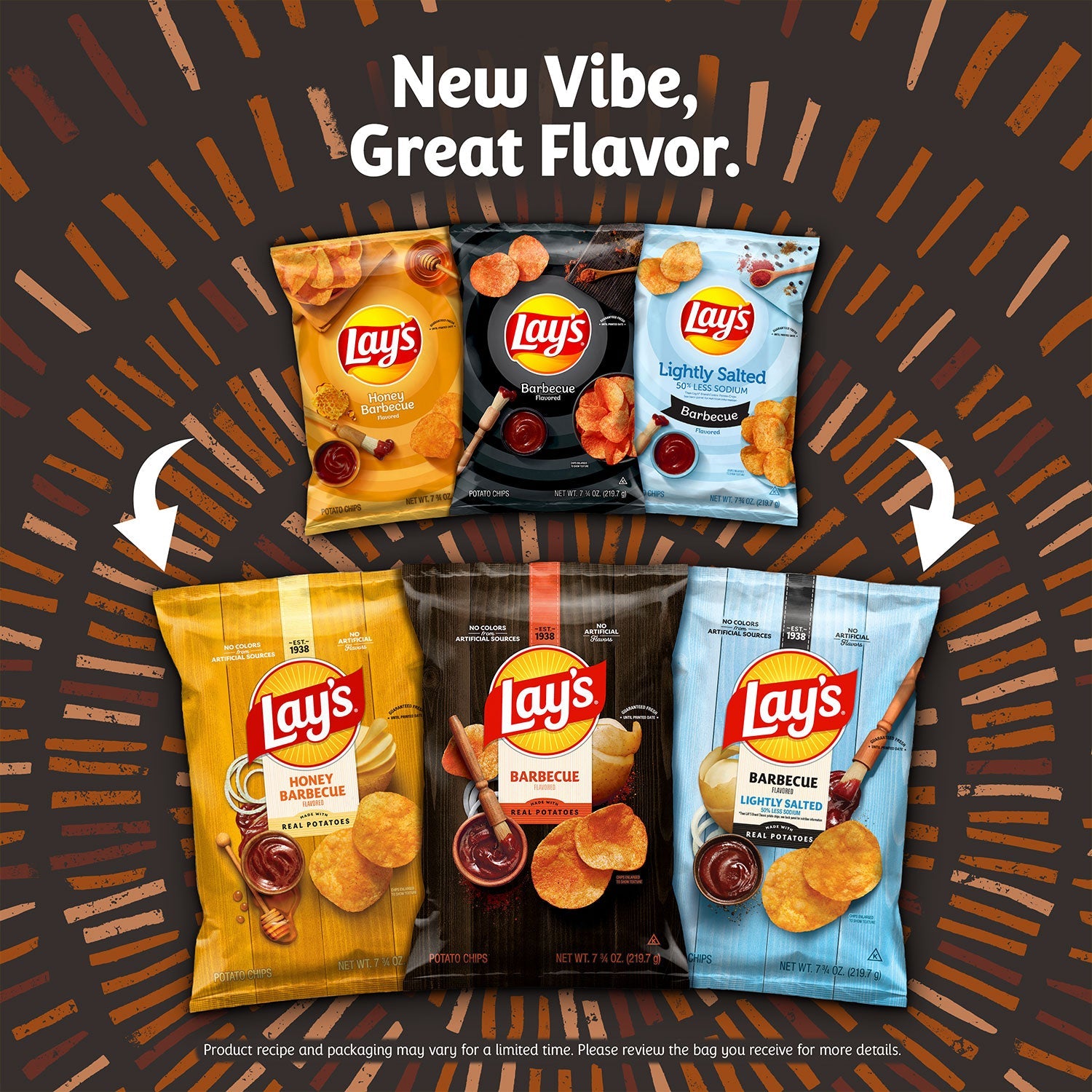 Frito Lay Flavor Mix Chips Variety Pack, 1 oz, 18 Count