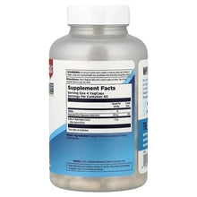 KAL magnesium glycinate 350 bottle back with Supplement Facts panel