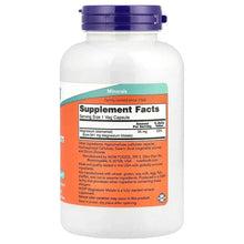 Supplement bottle back label with Supplement Facts table and ingredient list