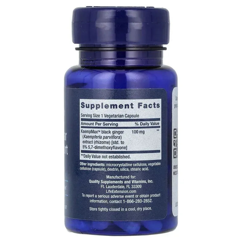 Life Extension, Male Vascular Sexual Support, 30 Vegetarian Capsules