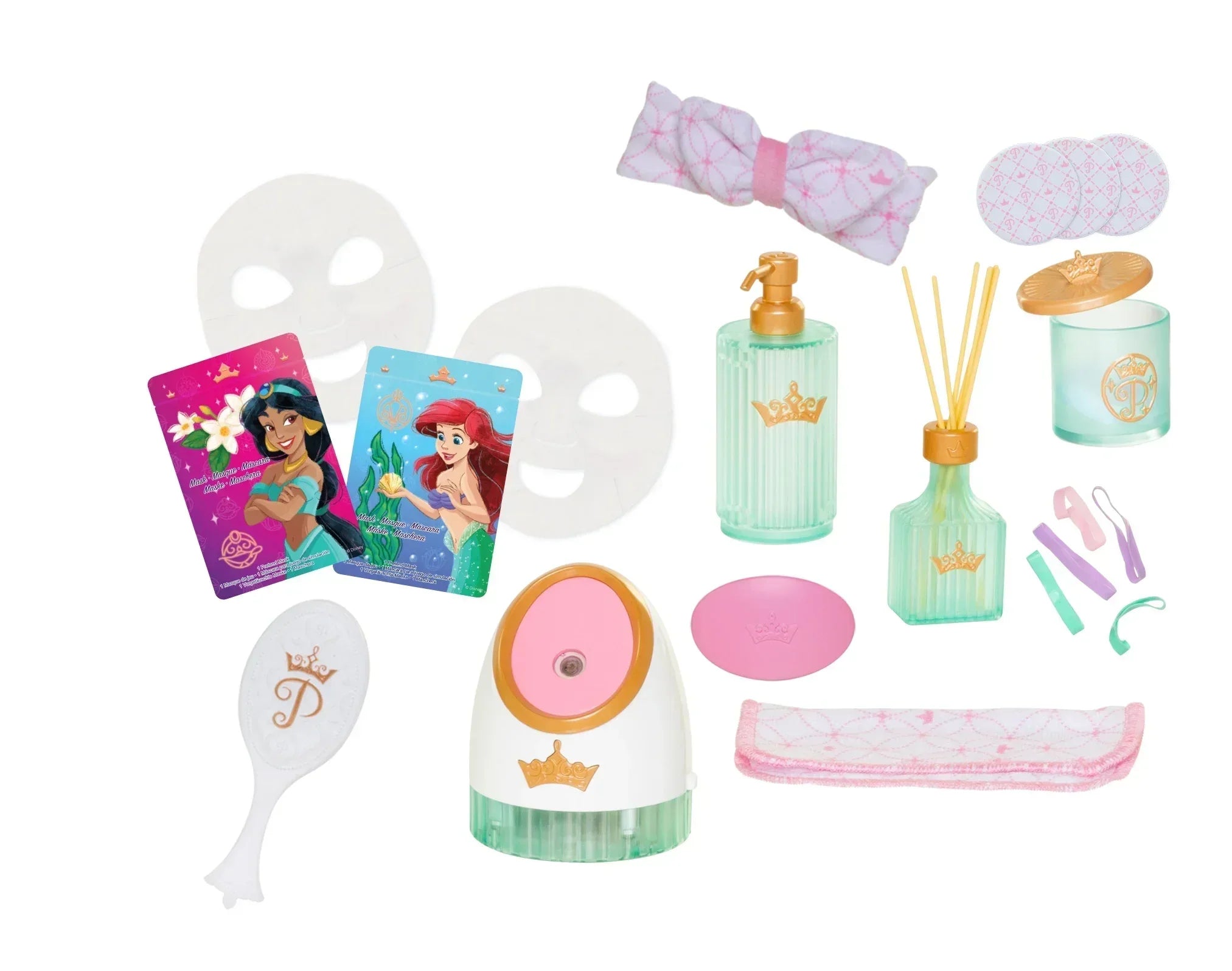 Disney Princess Style Collection Deluxe Day Spa with 20 Accessories Child Age 3 Years - USA MEGA SHOP