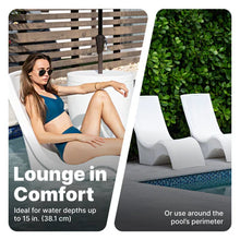 White tall lounge chair with ergonomic curved silhouette and wide base.