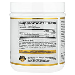 California Gold Nutrition, Buffered Gold C™, Non-Acidic Vitamin C Powder, Sodium Ascorbate
