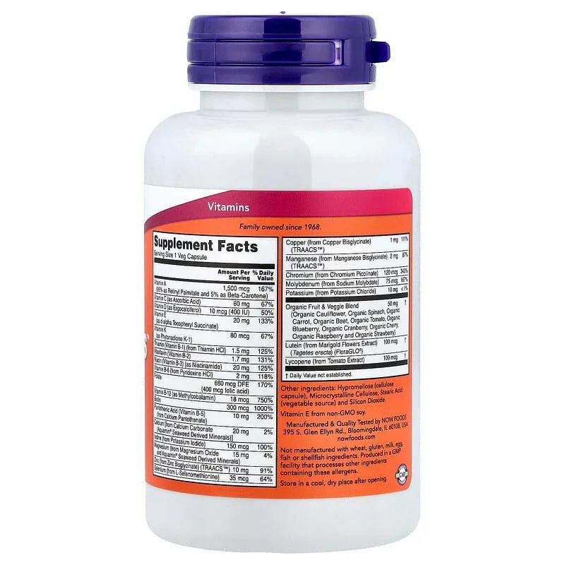 NOW Foods, Daily Vitsâ„¢ - USA MEGA SHOP