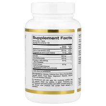 Quercetin Plus supplement bottle back label with Supplement Facts panel