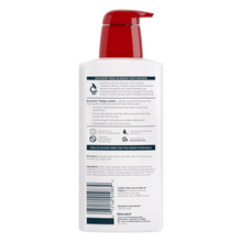 Eucerin Baby lotion bottle back label with pump