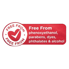 Baby wipes free-from label: no phenoxyethanol, parabens, dyes, phthalates, alcohol