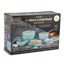 Thyme & Table 12-piece cookware set box, non-stick design