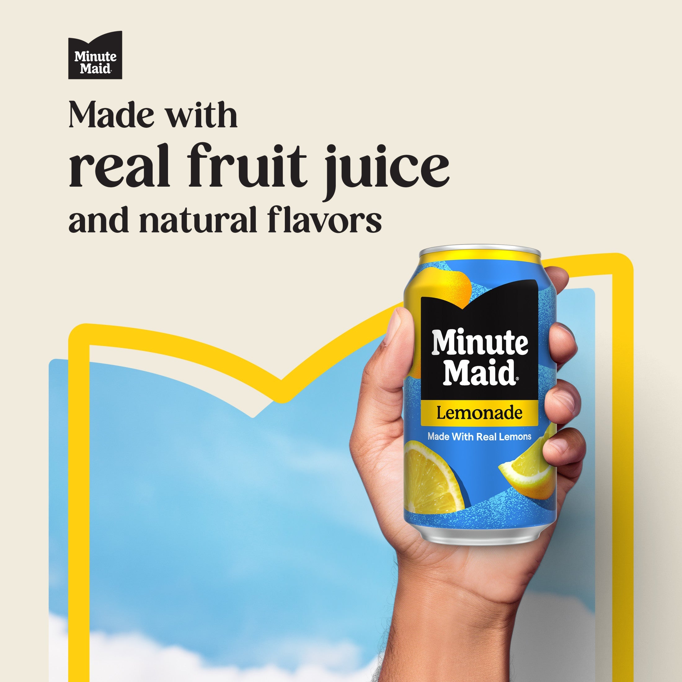 Minute Maid Lemonade Fridge Pack Cans, 12 fl oz, 12 Pack