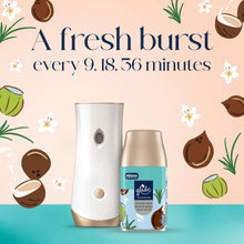 Glade plug-in fragrance device with coconut water & beach grass refill canister