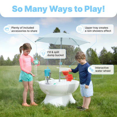 Sunshine Springs Splash Table™ with CoolBreeze™ Misting Canopy