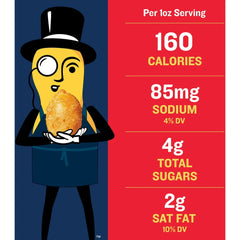 PLANTERS Honey Roasted Peanuts, Party Snacks, Plant Based Protein, 34.5 oz Jar