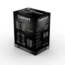 Cuisinart black stainless steel 12-cup coffee machine product box