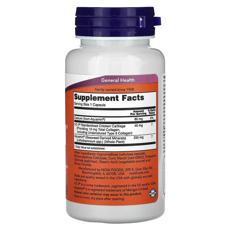 NOW Foods, UC-IIÂ® Joint Health with Undenatured Type II Collagen - USA MEGA SHOP
