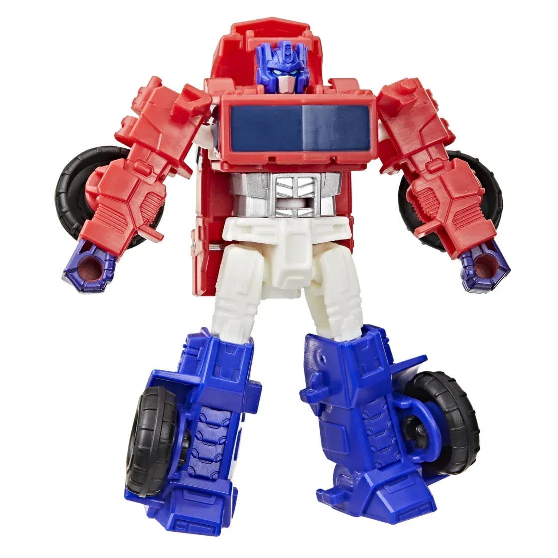 Transformers Toys CYBERWORLD Cyber Changers Optimus Prime Action Figure, 6+ - USA MEGA SHOP