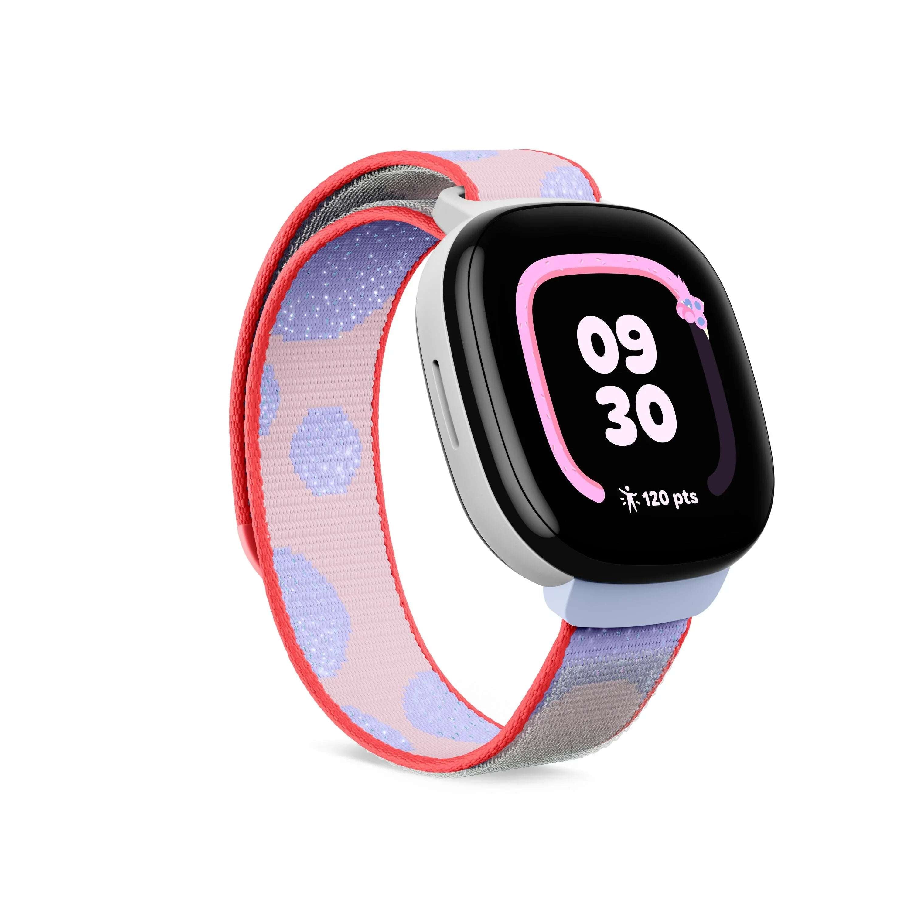 Fitbit Ace LTE Band - Kids Smartwatch Band - Water Resistant - One Size Fits All - Bubble Cats