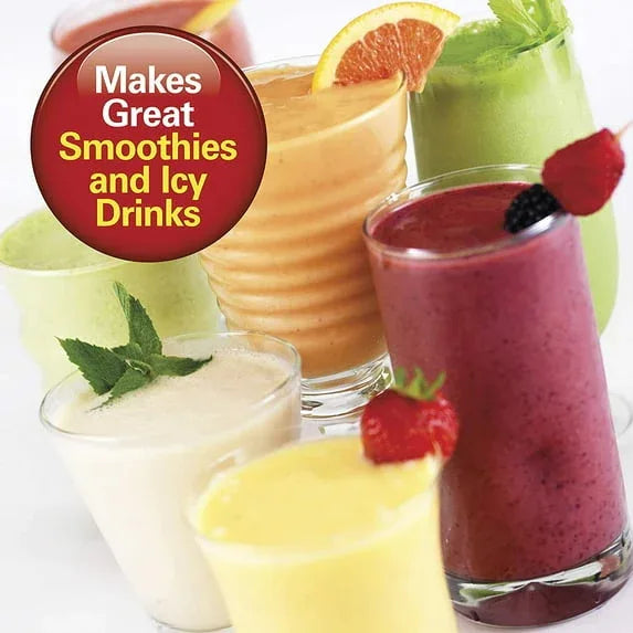 Hamilton Beach Personal Blender for Shakes and Smoothies with 14oz Travel Cup and Lid, Raspberry (51131) - USA MEGA SHOP