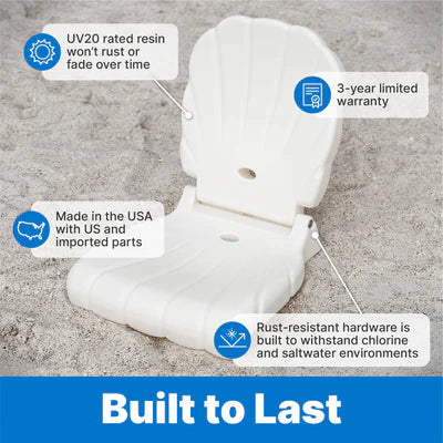 Seashell Flip Seat