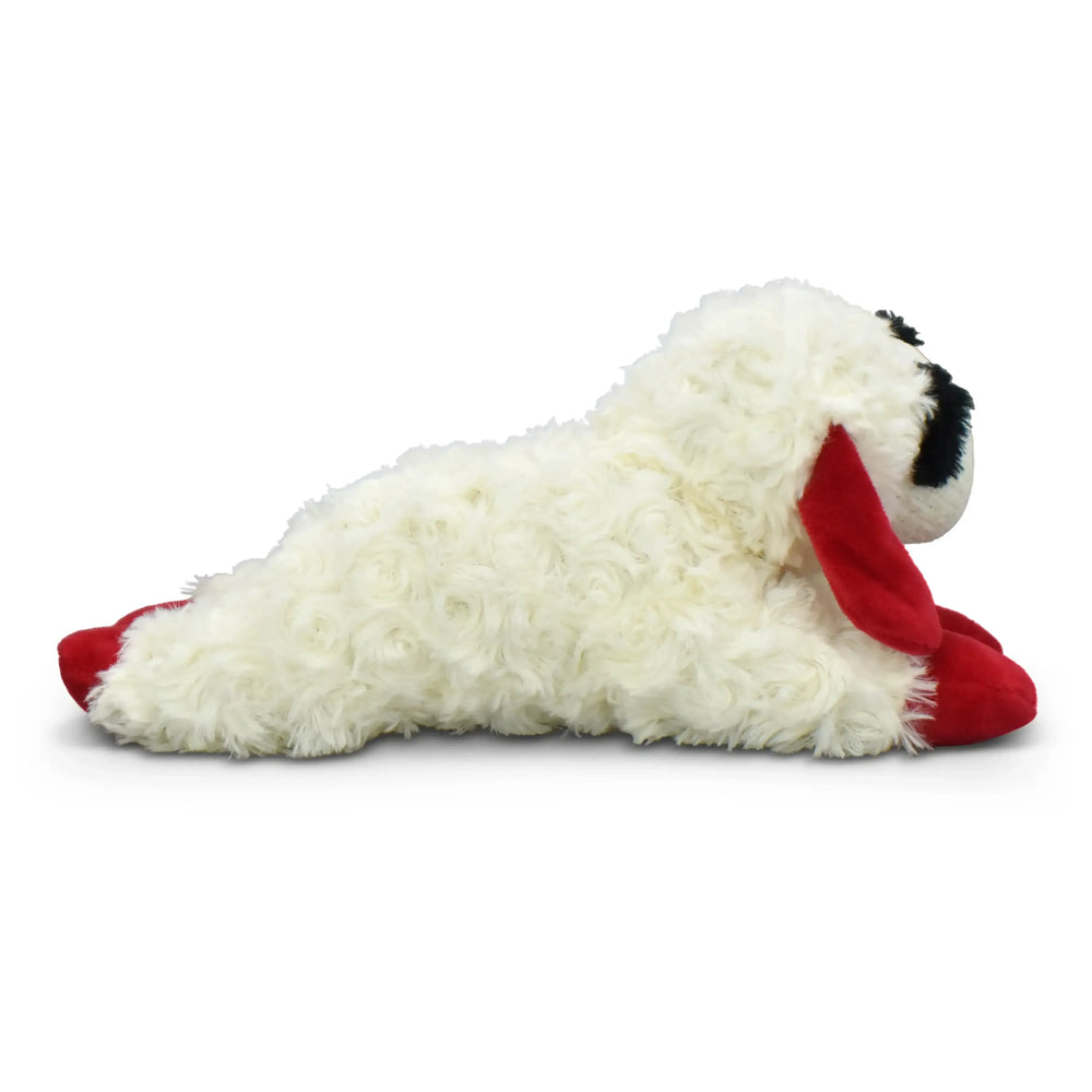 Multipet Plush Lamb Chop Dog Toy with Squeaker, Medium - USA MEGA SHOP