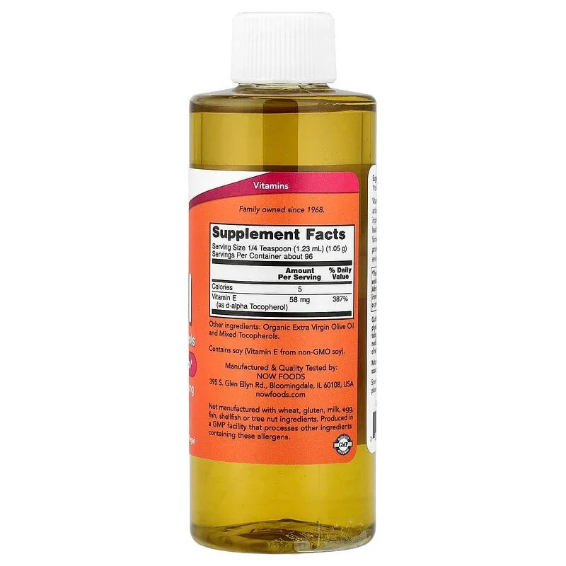 NOW Foods, Vitamin E-Oil, Antioxidant Protection