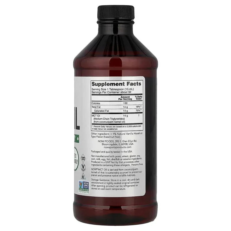 NOW Foods, Sports, MCT Oil