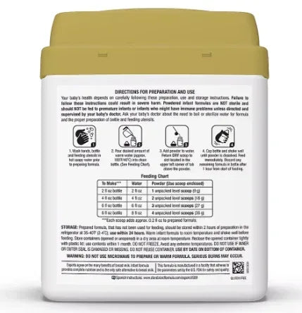 Wellsley Farms Sensitivity Premium Milk-Based Infant Formula with Iron, 48 oz