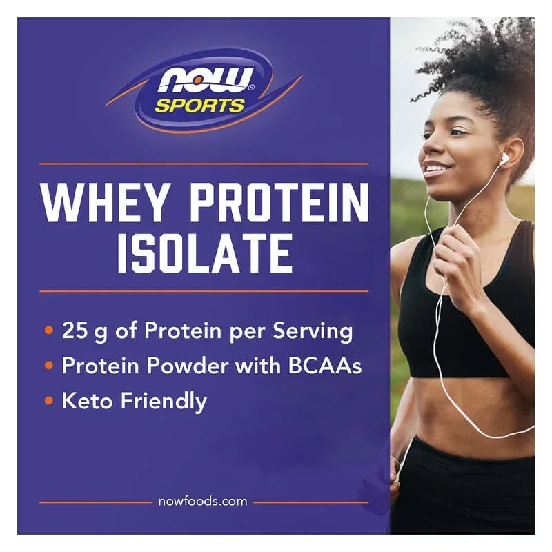 NOW Foods, Sports, Whey Protein Isolate, Creamy Chocolate, 1.8 lbs (816 g)