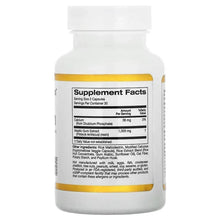 California Gold Nutrition Mastic Gum 500 mg bottle, Supplement Facts nutrition panel