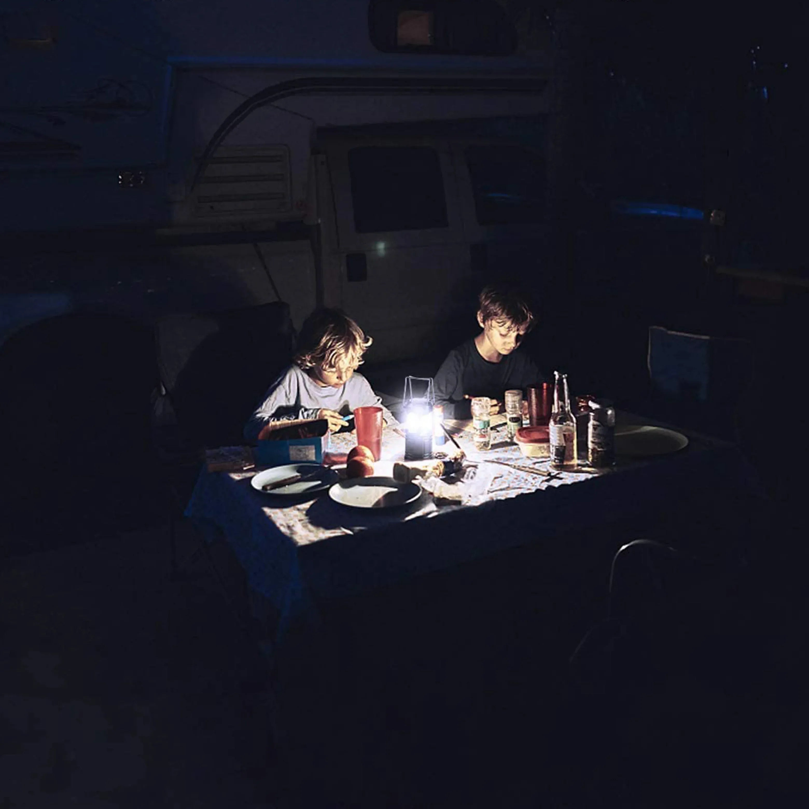 Ozark Trail LED Camping Lanterns 3 Pack with AAA & AA Batteries