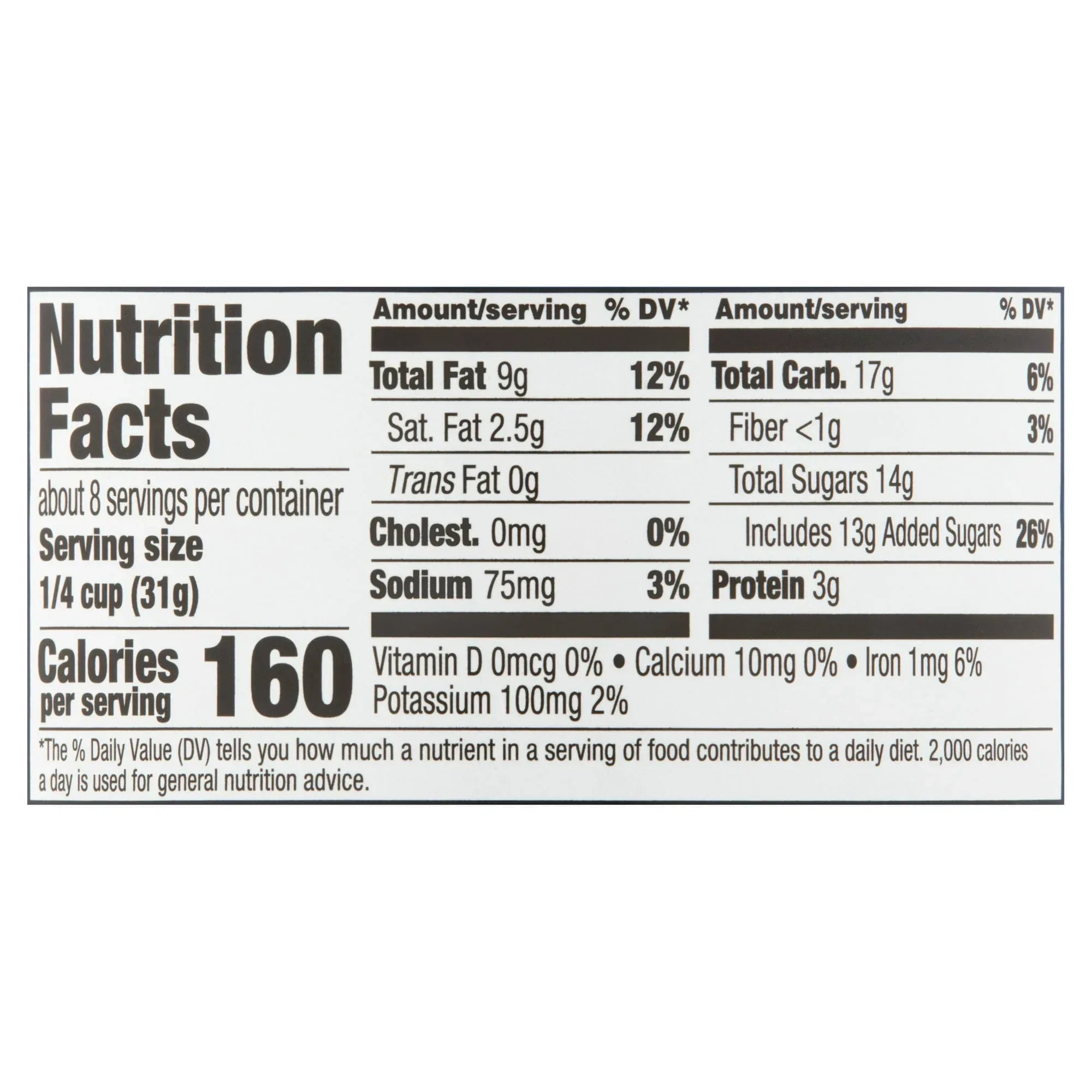 Great Value Toasted Coconut Cashews, 8.25 oz