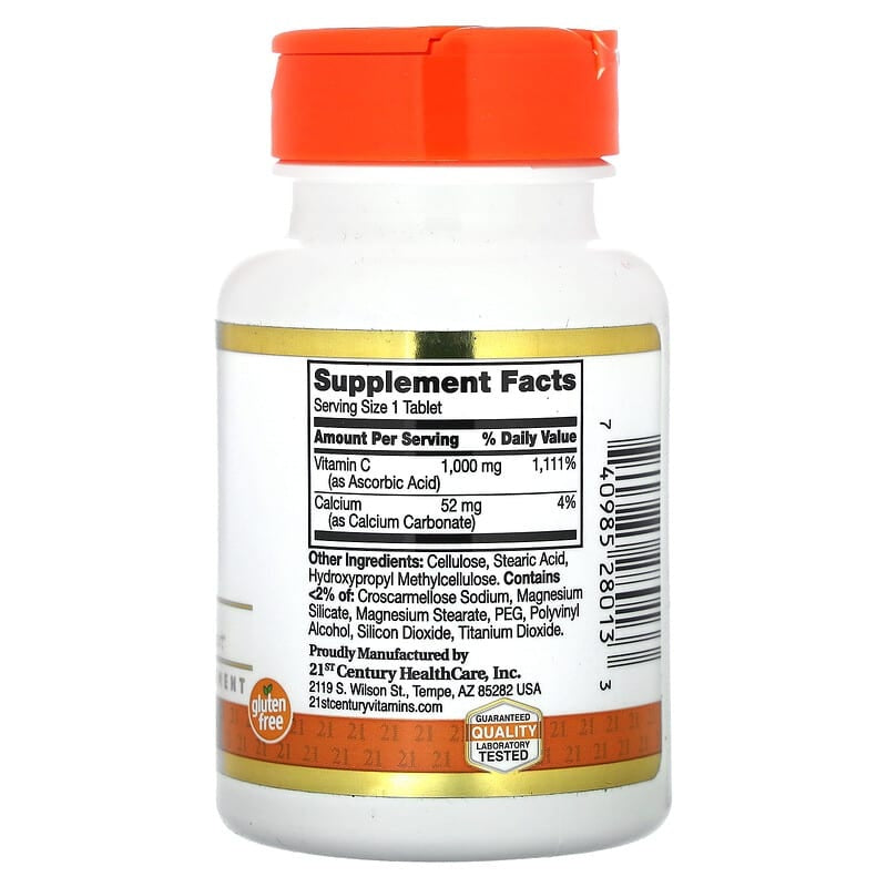 21st Century, Vitamin C, Tablets