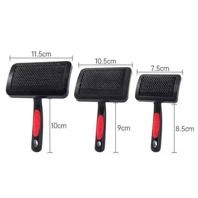 LL Goods Self-Cleaning Slicker Brush for Pets – Removes Mats, Tangles, and Shedding, Perfect for Indoor and Outdoor Use - USA MEGA SHOP
