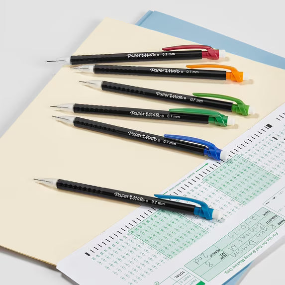 Paper Mate Mechanical Pencils, Write Bros. Classic #2 Pencil, 0.7mm, 12 Count
