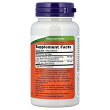 Pine bark extract supplement bottle back label with supplement facts and veggie capsule info