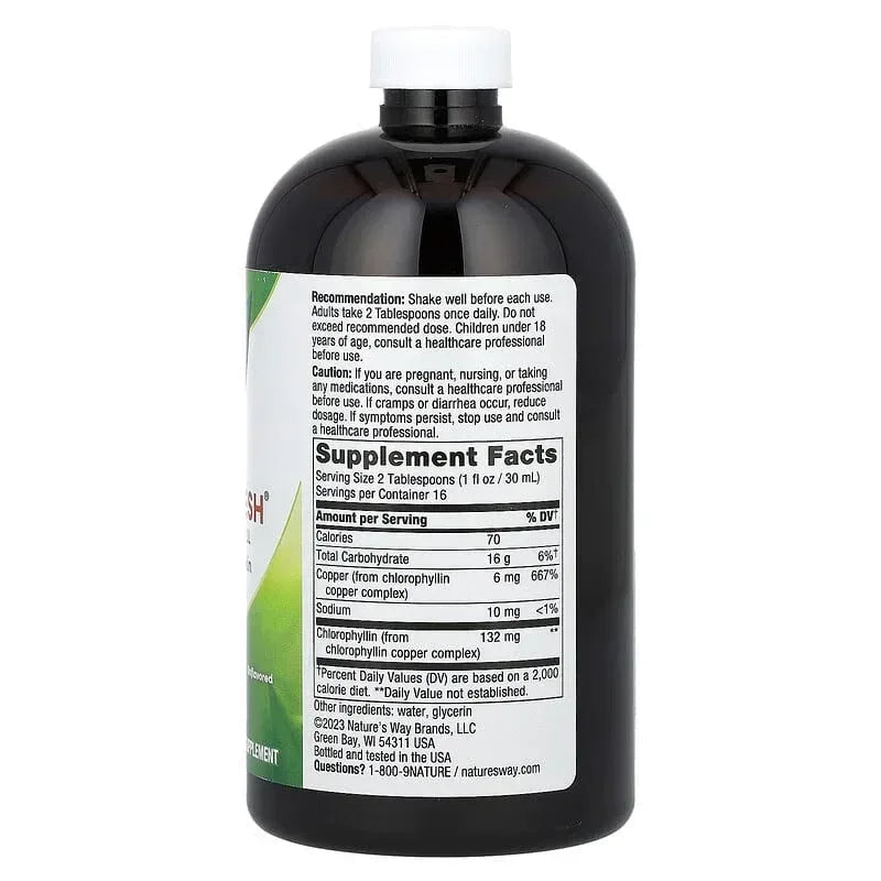 Nature's Way, Chlorofresh, Liquid Chlorophyll, Mint, 16 fl oz (480 ml)