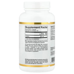 California Gold Nutrition, L-Serine, 900 mg, 120 Veggie Capsules