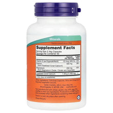 Coral Calcium Plus veg capsule bottle with supplement facts panel on back.
