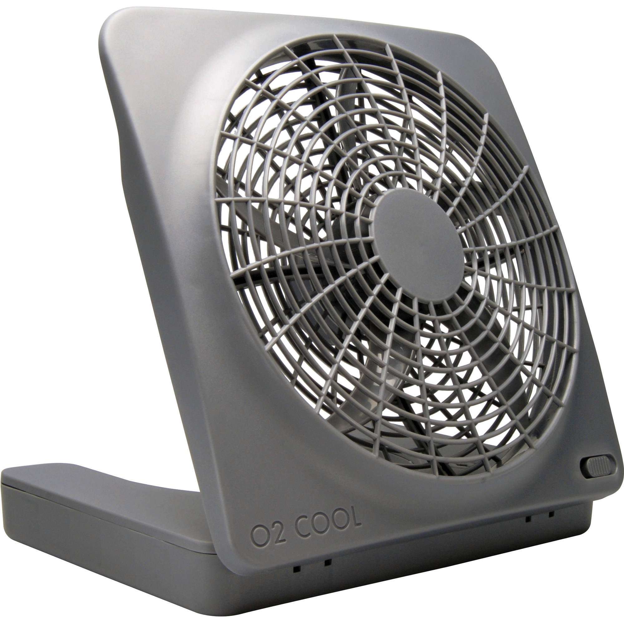 O2COOL 10 inch Battery or Electric Portable Fan, Camping Fan, Tent Accessory