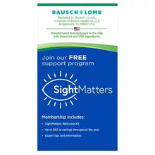 PreserVision AREDS 2 eye vitamin supplement back panel with SightMatters program