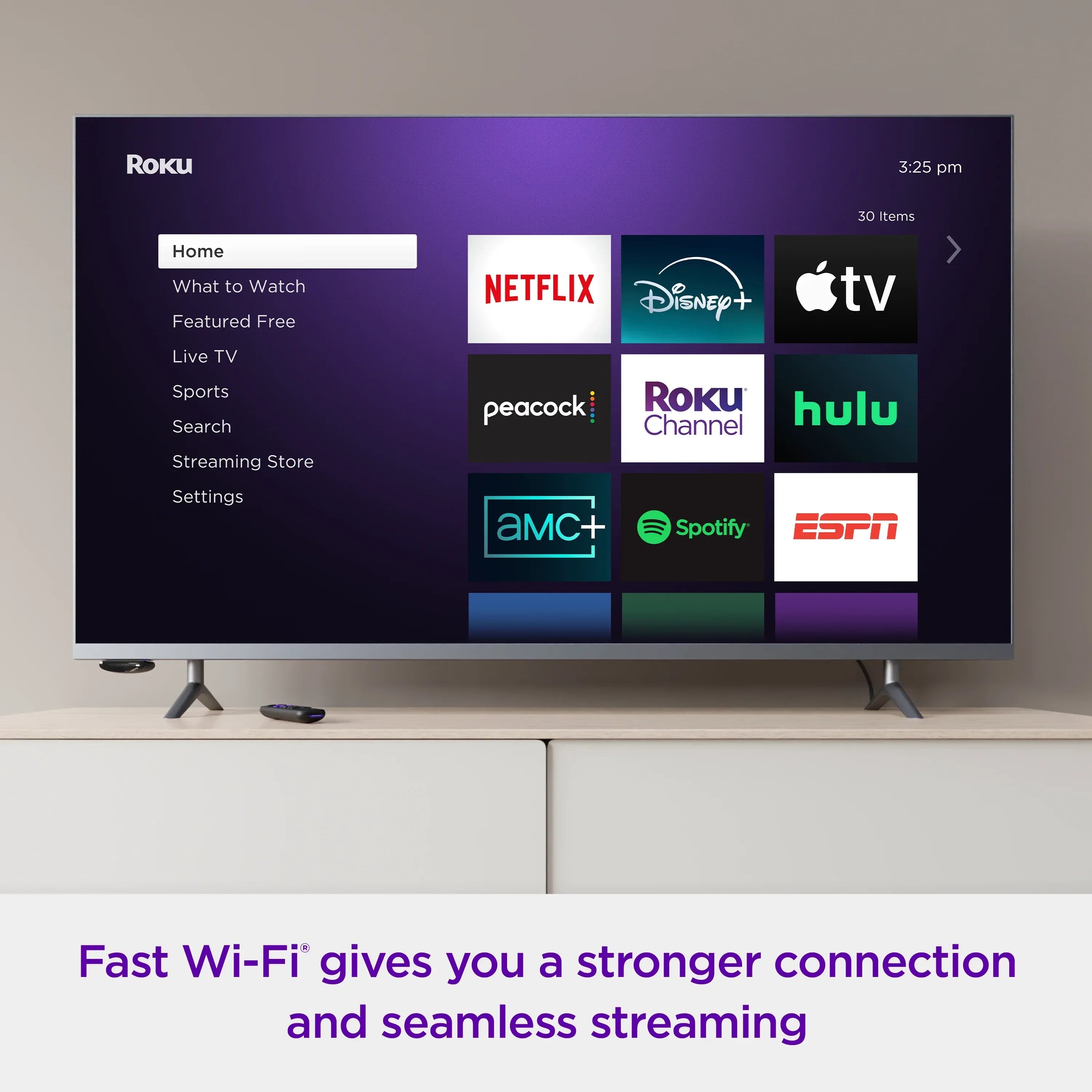 Roku Express 4K+ | Streaming Player HD/4K/HDR with Roku Voice Remote with TV Controls