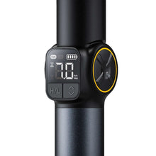 Electric screwdriver handle with H/L switch and torque display, yellow-ring dial