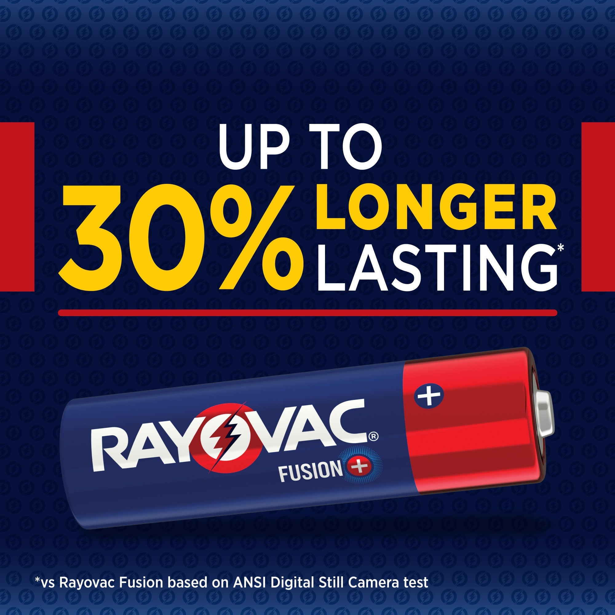 Rayovac Fusion AA Batteries (8 Pack), Double A Alkaline Batteries