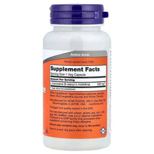 Supplement bottle with purple cap and “Supplement Facts” amino acids panel on the back