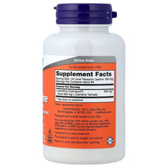 NOW Foods, L-Carnitine Pure Powder, 3 oz (85 g)